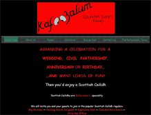 Tablet Screenshot of kafoozalum.co.uk